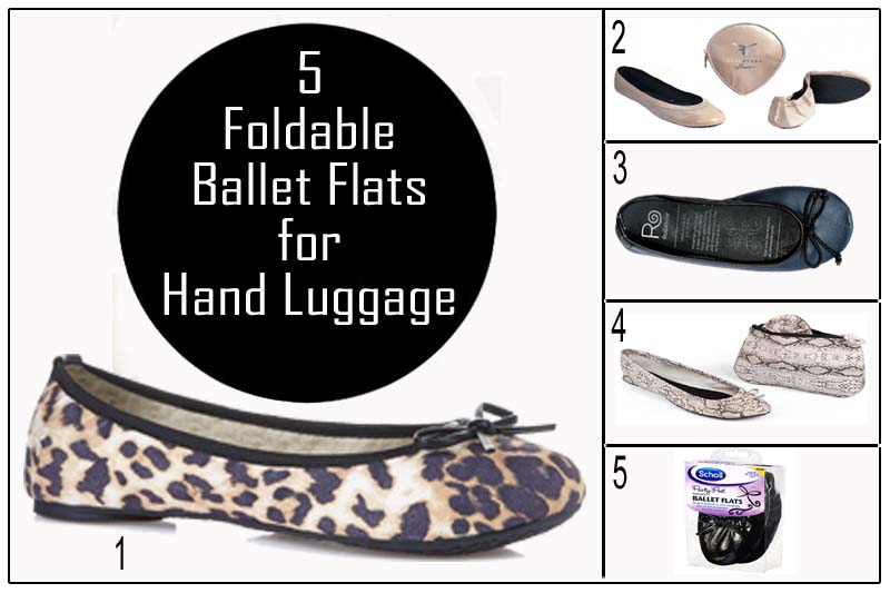 folding ballerina shoes